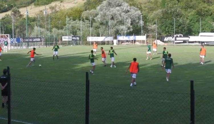 Avellino, ritiro a Palena day 1: lavoro tattico e partitina a campo ridotto 9 contro 9