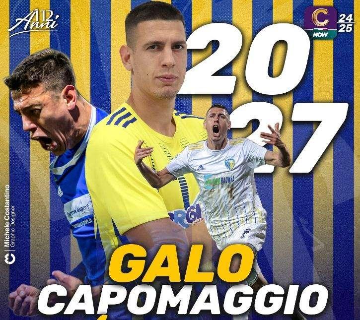 UFFICIALE - Capomaggio rinnova con il Cerignola fino al 2027
