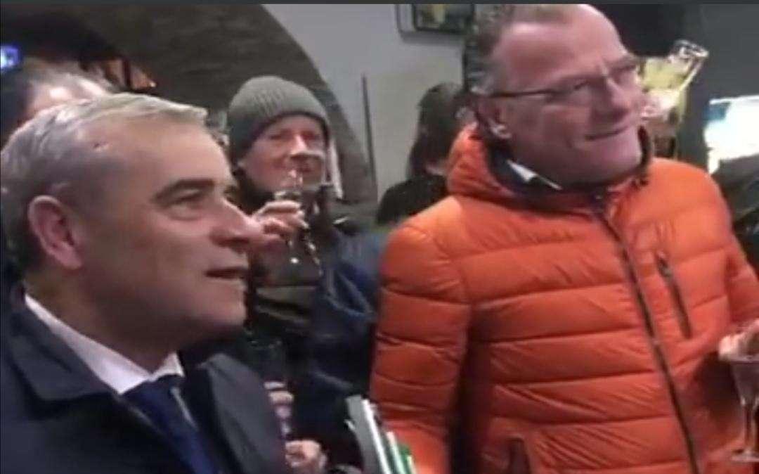 D'Agostino, brindisi e proclami: "Società seria e settore giovanile, sono 10 anni che non si capisce nulla" 