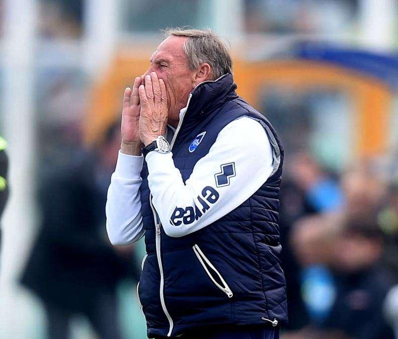 Pescara, Zeman sprona i suoi: "Contro la Salernitana sarà una gara chiave"