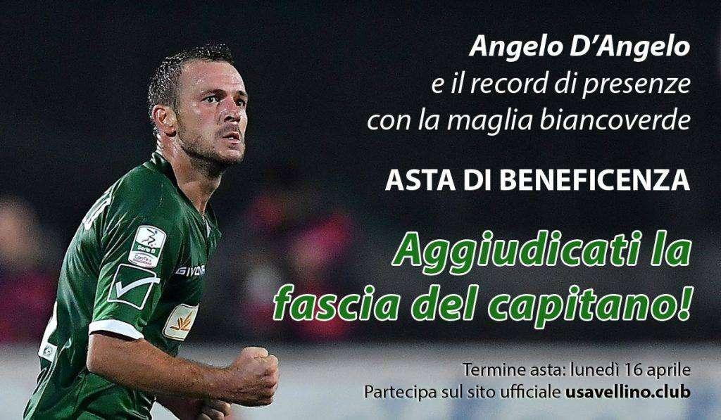 D'Angelo diventa il capitano piu' longevo: all'asta la speciale fascia per aiutare la ricerca
