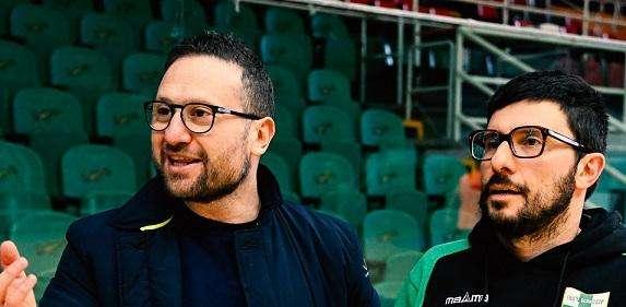 Ospite di lusso al Paladelmauro: Ramondino ha seguito l'allenamento della Scandone