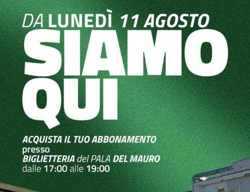 Avellino Basket, al via alla seconda fase di ‘Fame da Lupi’, vendita abbonamenti al PalaDelMauro”