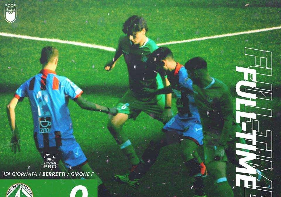 Avellino, sconfitta col giallo per la Berretti: 0-1 con il Catania, gol ospite al 96'