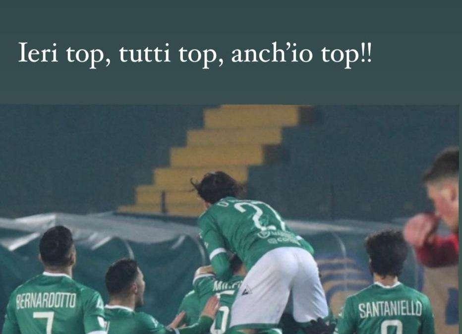 D'Angelo cita Demiral: "Ieri tutti top, anche io top!"