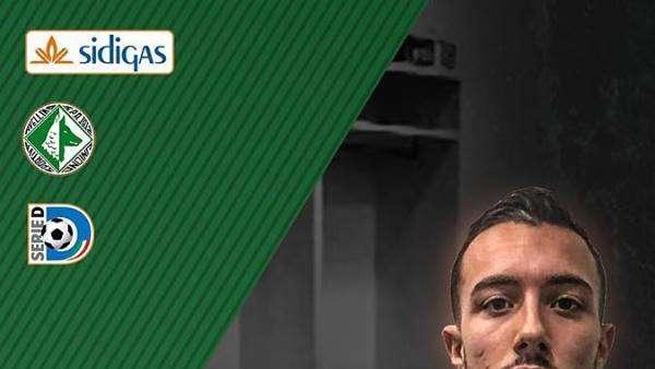 Lorenzo Betti presentato oggi dopo l'allenamento