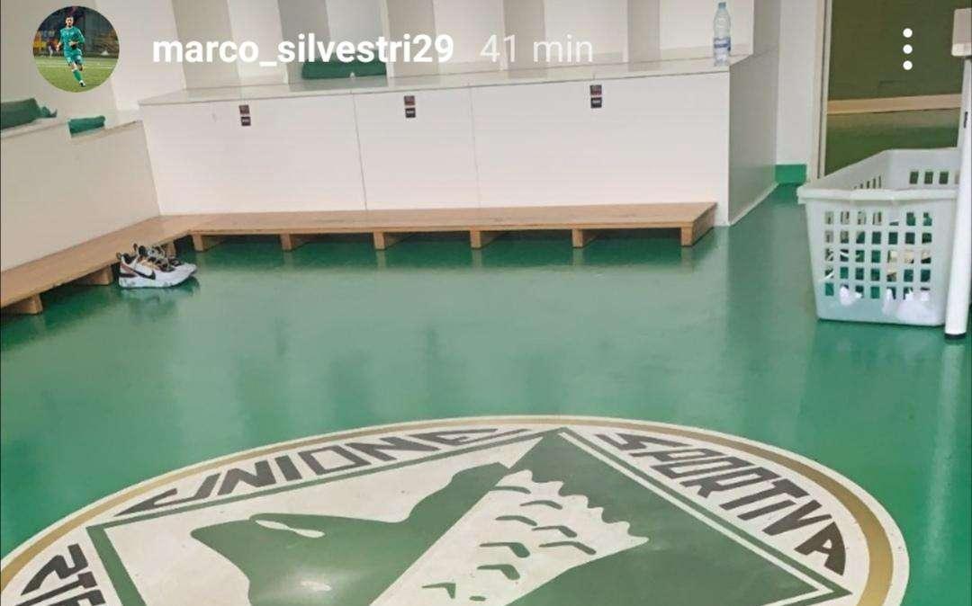 Silvestri non vedeva l'ora di tornare: allenamento al Partenio-Lombardi