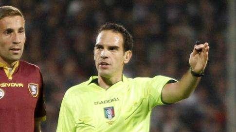 Contro il Bari fischia ancora Valerio Marini