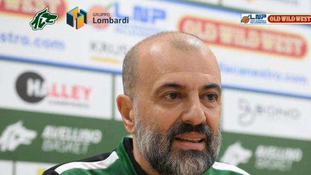 Il Gruppo Lombardi Avellino Basket atteso a Verona, Buscaglia: "Arriviamo a questa partita con grande voglia di riscatto"