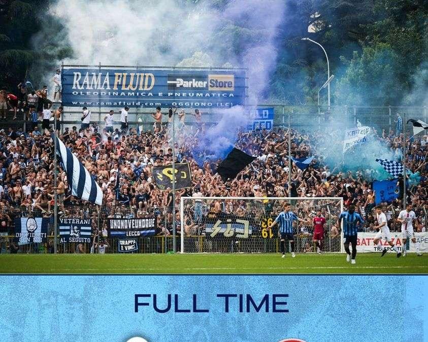 Il Lecco batte il Foggia 3-1 e vola in Serie B. I Sanatelli restano in Lega Pro