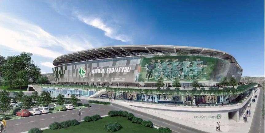 FOTO - Ecco il "Nuovo Stadio Partenio-Lombardi" dell'Avellino calcio