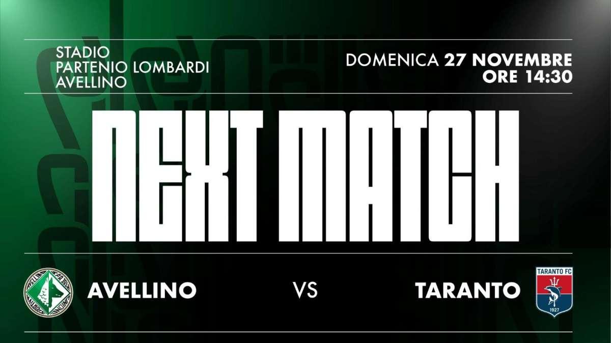 Avellino-Taranto, parte anche la prevendita singola del match