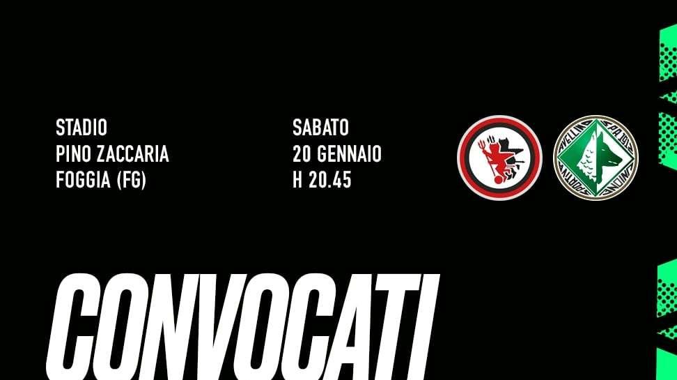 Avellino, i convocati di Pazienza per Foggia: c'è Russo ma si ferma un centrocampista