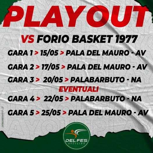 Forio Basket-Del.Fes Avellino, cambia l'orario della partita