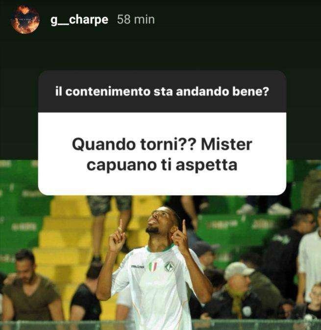 Charpentier: "Spero di rientrare tra due-tre mesi"