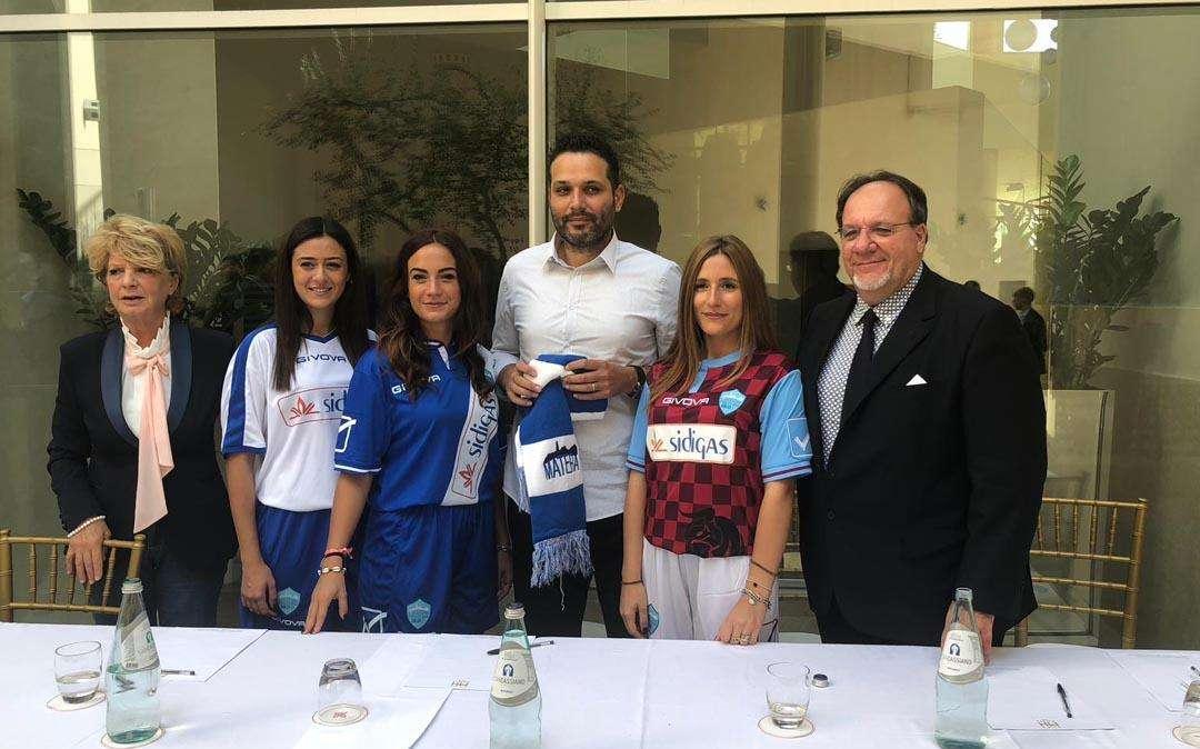Matera, presentata la sponsorizzazione Sidigas alla presenza di Alberani