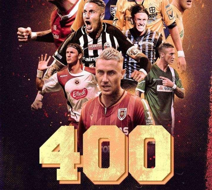 Ardemagni festeggia le 400 presenze tra i professionisti: per lui 60 presenze e 20 gol nell'Avellino