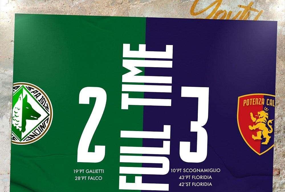 Primavera 3, prima sconfitta per l'Avellino: lupacchiotti battuti 3-2 al Partenio dal Potenza