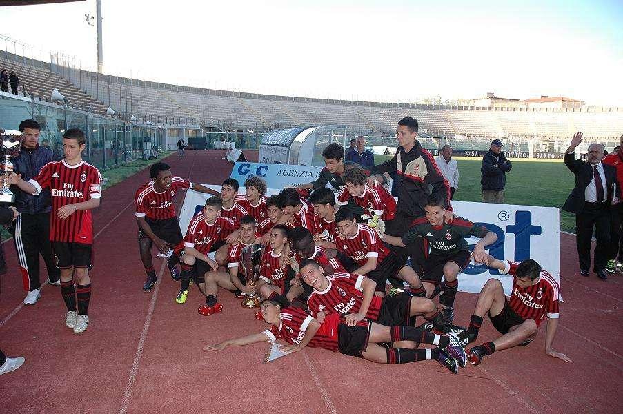 Il Milan stravince il trofeo di Livorno
