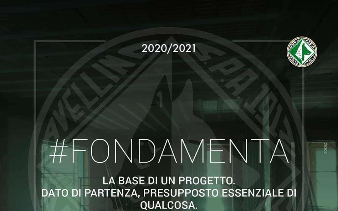 Avellino, ancora un post in codice: #Fondamenta, il club programma il nuovo progetto sportivo