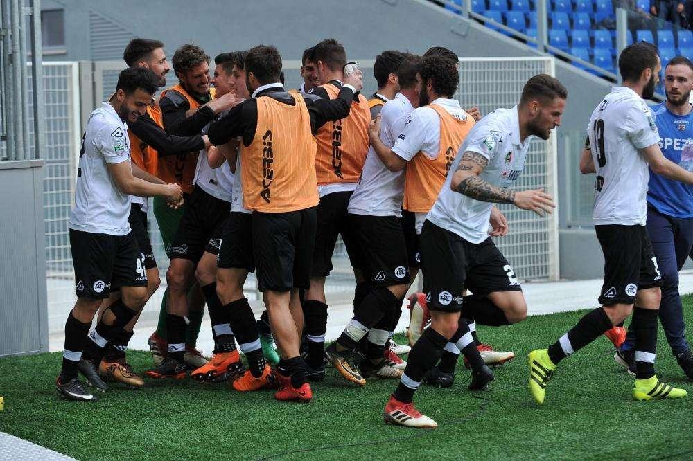 Spezia, in gruppo Bolzoni e Ceccaroni, assenti Corbo e Mulattieri