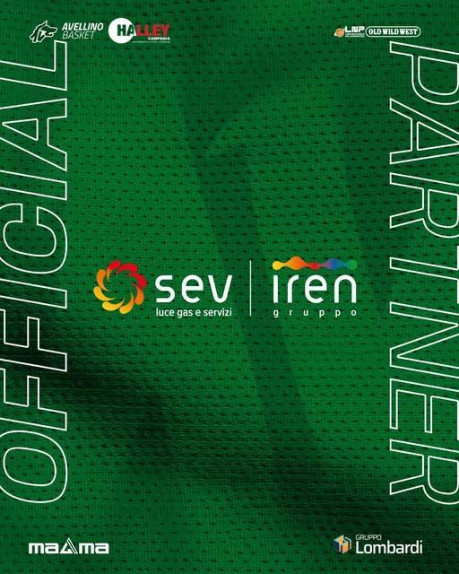 Avellino Basket e Sev Iren: rinnovata la partnership per questa stagione