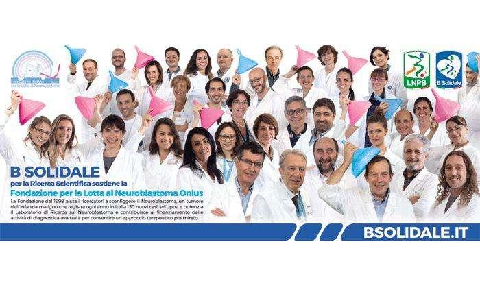 B Solidale sostiene la Fondazione per la lotta al Neuroblastoma