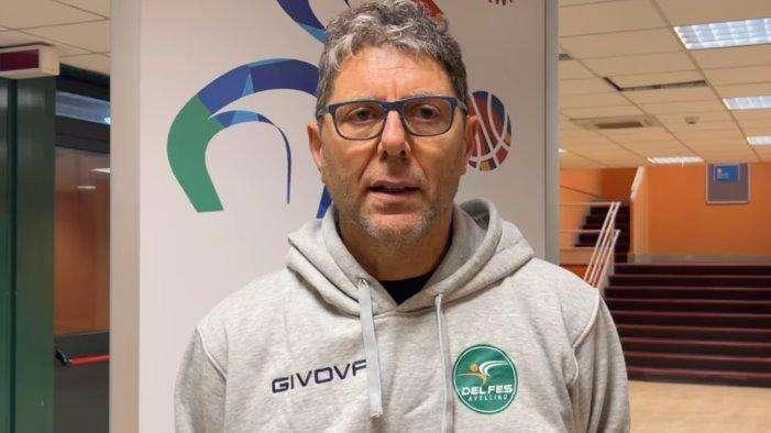 Delfes, Benedetto: "C'è rammarico. Arrabbiato per la direzione arbitrale nell'ultimo quarto"