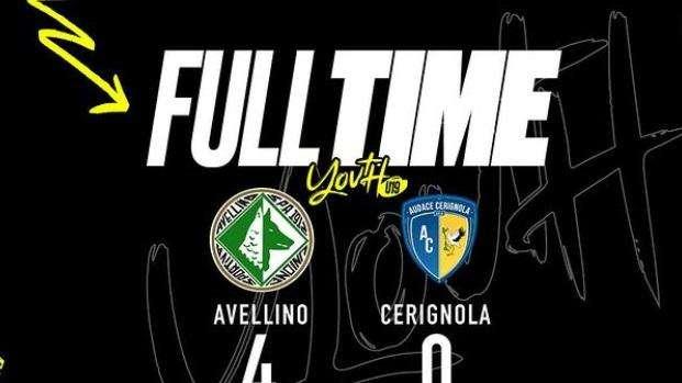Primavera 3, poker dell'Avellino al Cerignola. Tripletta per Campanile. Quinta vittoria di fila, Buoni 45' per Russo