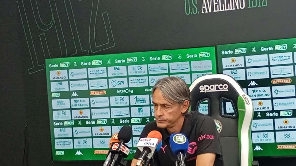Inzaghi: "Pareggio giusto. Peccato per il contropiede non sfruttato alla fine. Avellino forte, ci aspettavamo questa gara difficile"