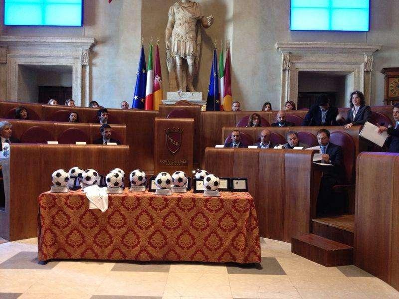 [FOTO] Rastelli viene premiato per "Gli Angeli dello Sport"