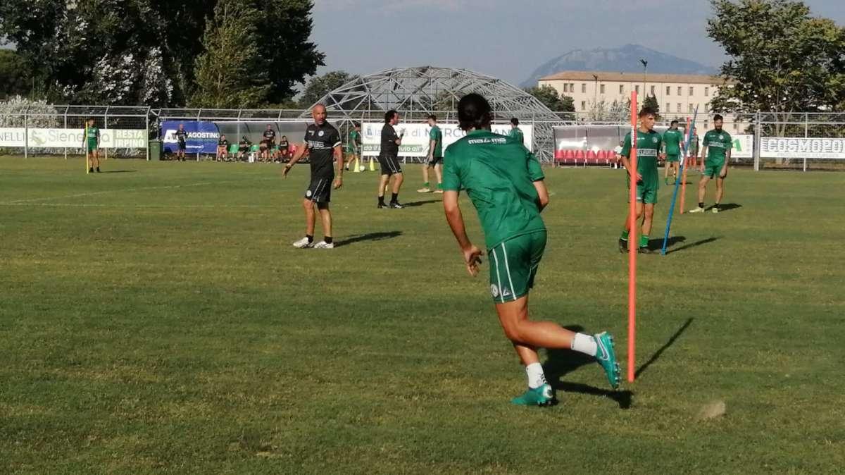 Ritiro a Mercogliano, day 4: passaggi di prima e tanta corsa, regolarmente in gruppo Aloi