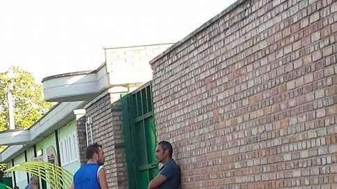 FOTO/Toscano-D'Angelo, lungo colloquio a fine allenamento 