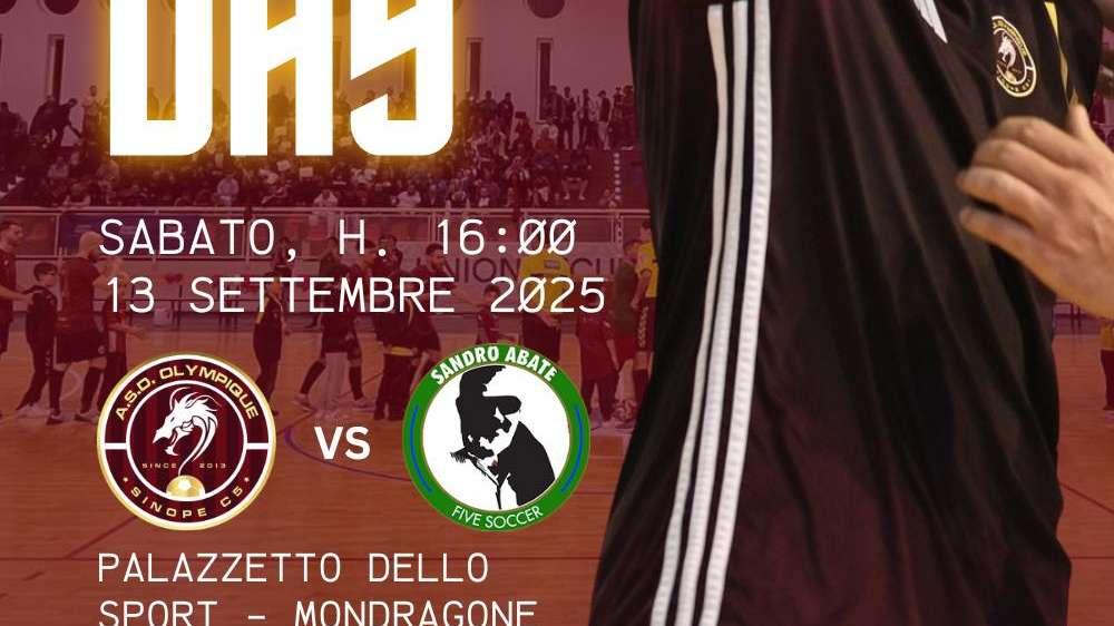 Evento storico a Mondragone, sabato arriva la Sandro Abate 