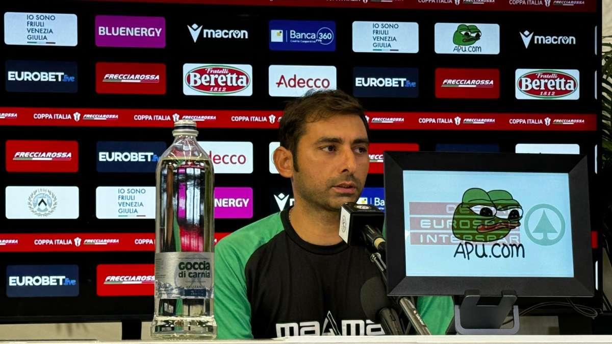 Pazienza: "Contento del primo tempo e della fase di non possesso. Ci sono cose da migliorare. Russo? E' fondamentale"