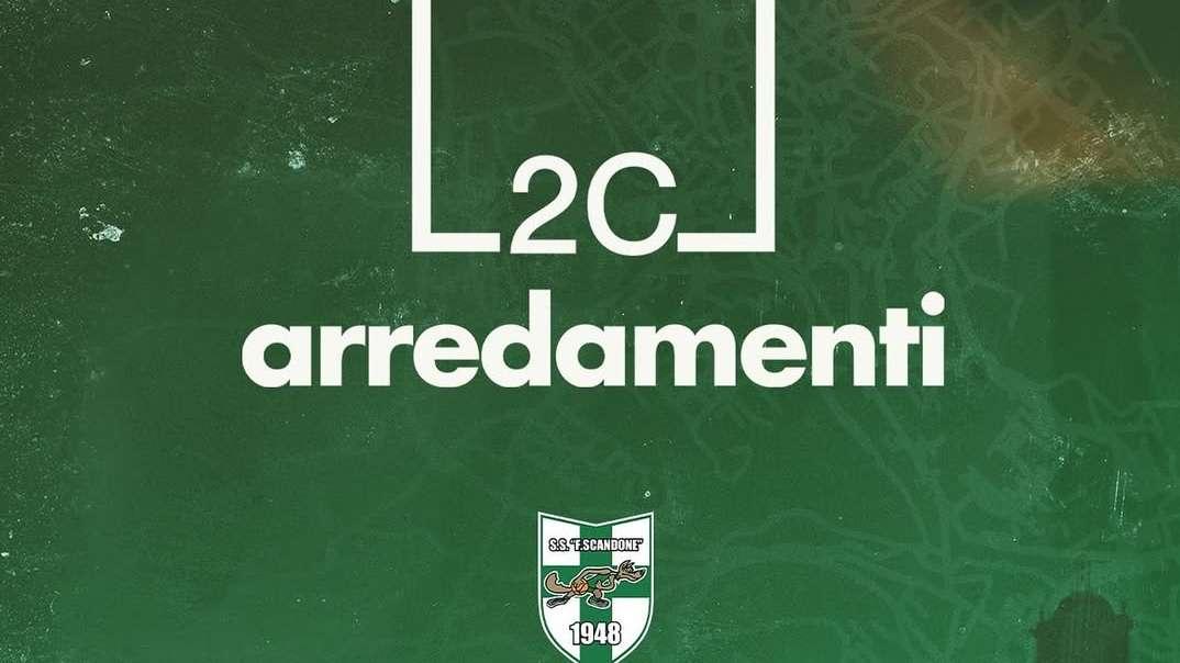 Scandone, 2 C Arredamenti nuovo sponsor del club