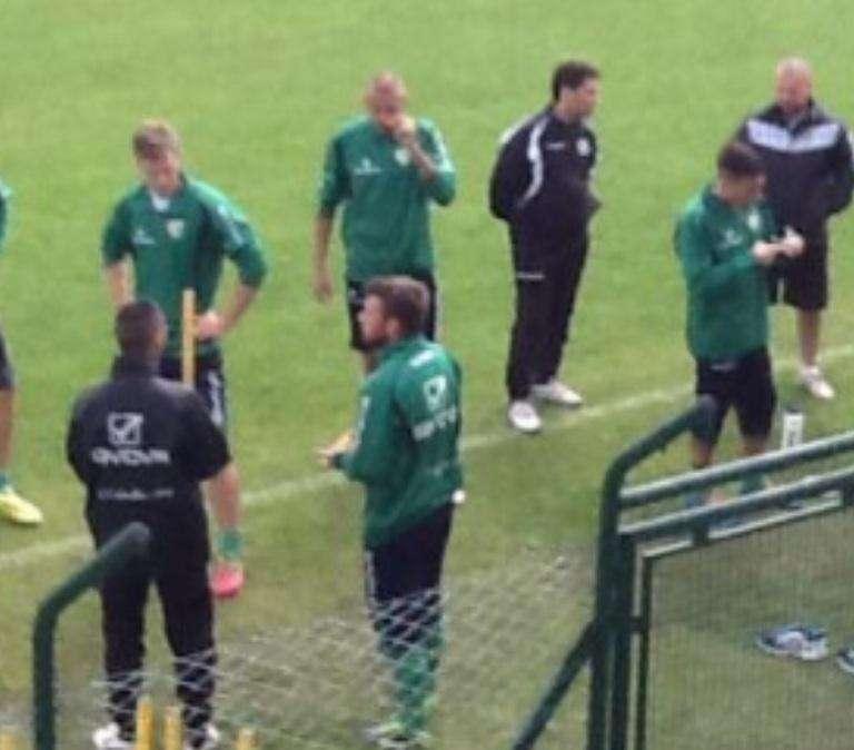 Lavoro prevalentemente atletico per l'Avellino questa mattina