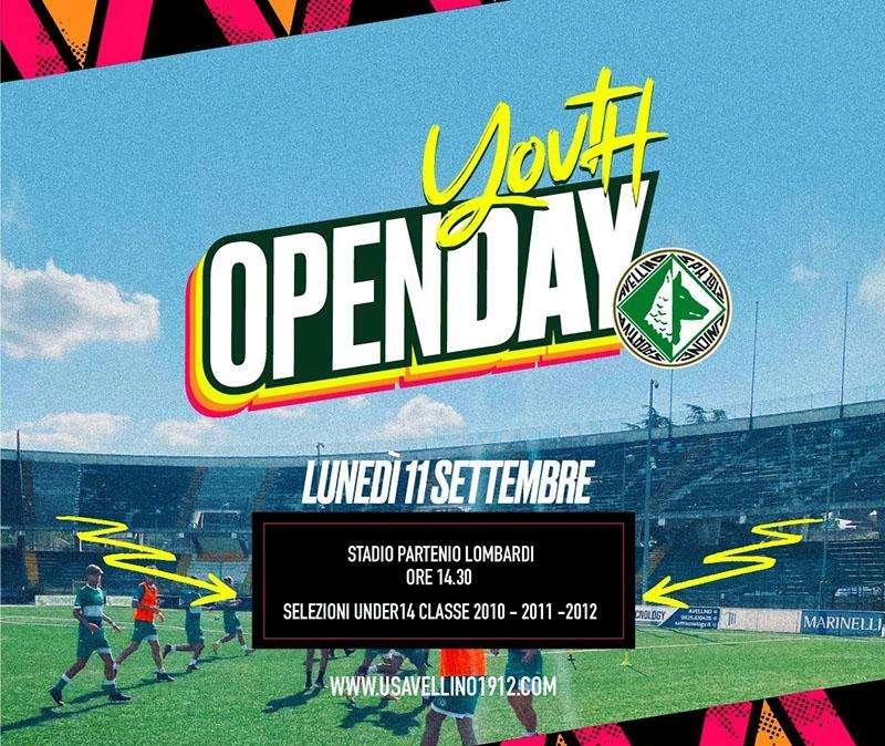 Avellino Youth, partono gli Open Day per il reclutamento degli Under 14