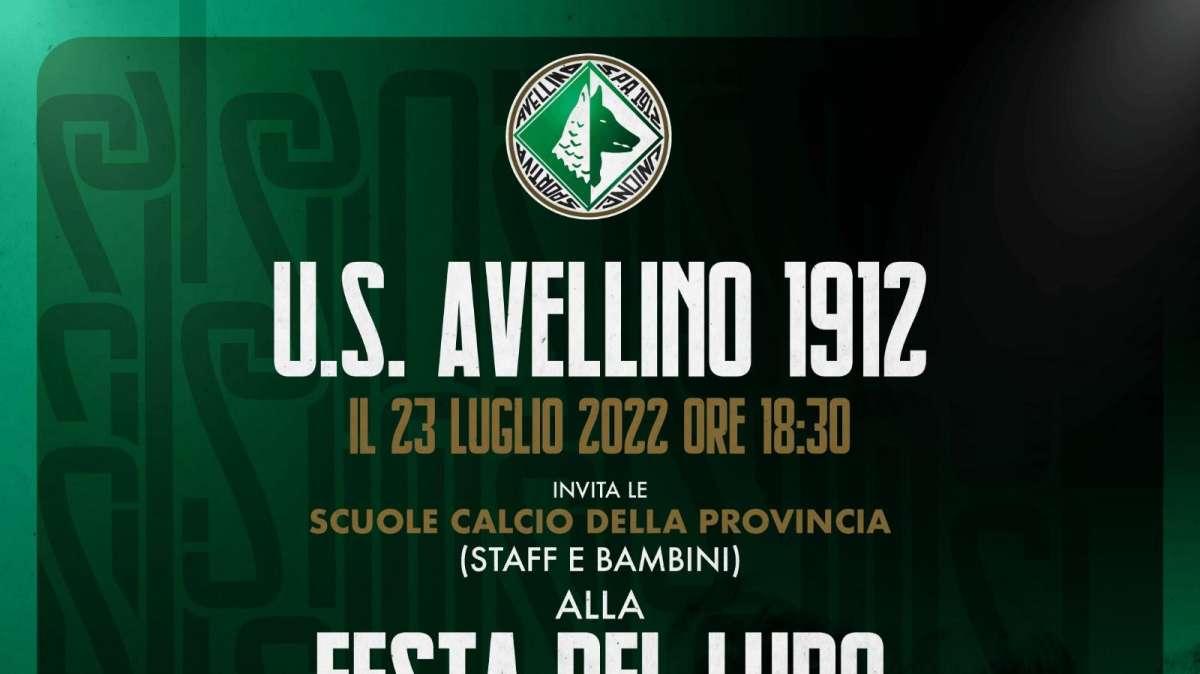 L'US Avellino invita tutte le scuole calcio alla Festa del Lupo
