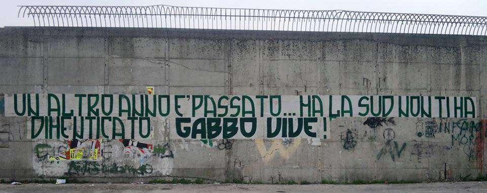 La Curva Sud ricorda Gabriele Sandri
