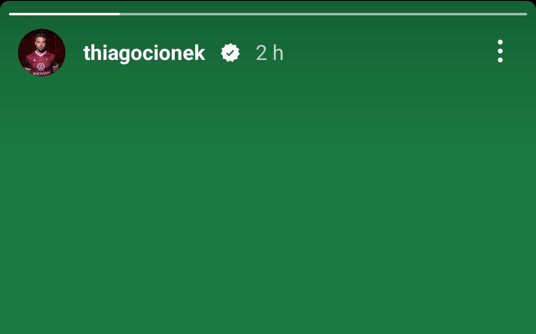 È il Thiago Cionek day: sfondo verde su Instagram, si attende l'annuncio ufficiale