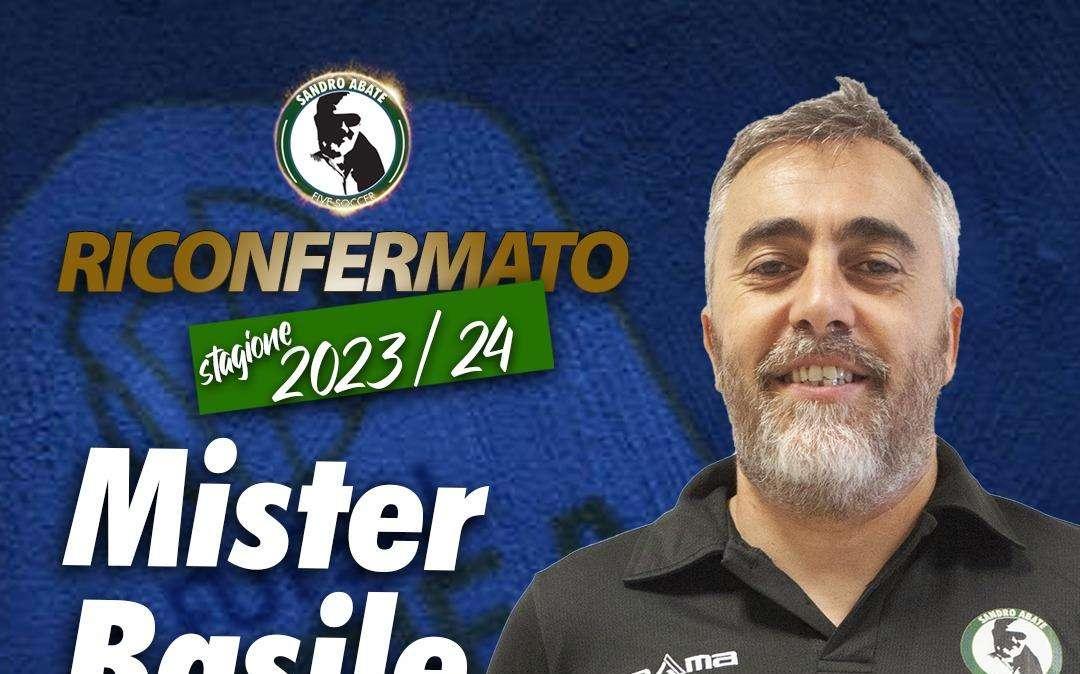 UFFICIALE - La Sandro Abate Five Soccer riparte da mister Piero Basile