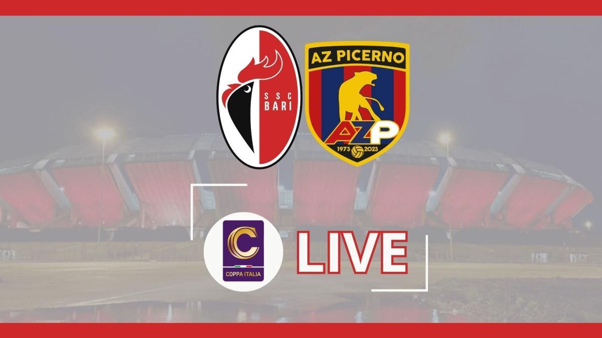 LIVE - Bari- AZ Picerno 1-1: Coppola pareggia su rigore