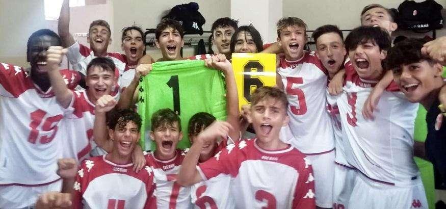 Under 15 ko, il Bari: "Non importa. Impresa straordinaria"