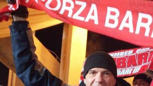 Il tifoso Enzo De Santis