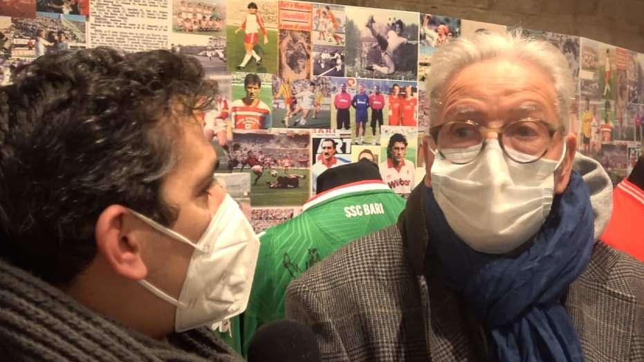 Pasquale Loseto a TuttoBari: "Vedo una squadra agguerrita. Ho donato una targa al museo"