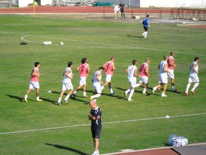 Doppia seduta per i biancorossi