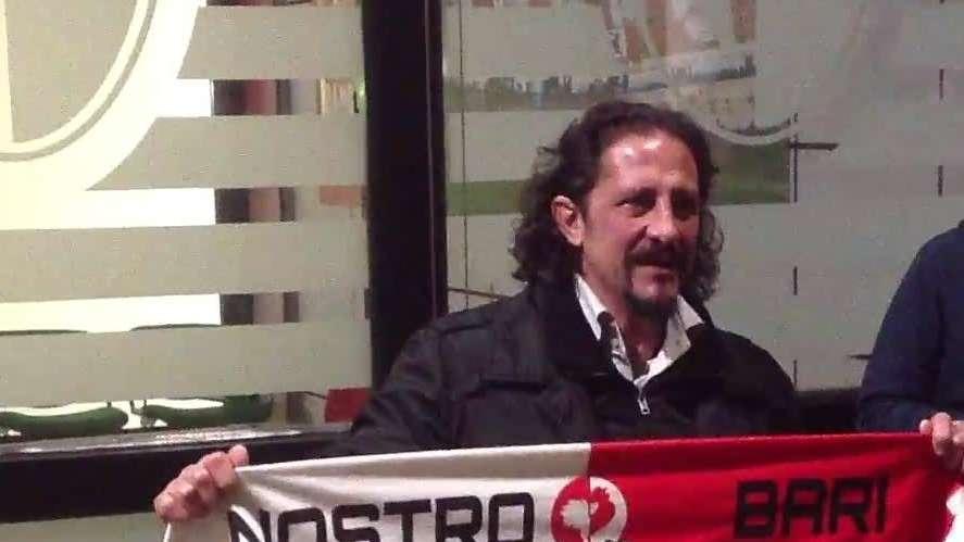 Igor Protti ieri al San Nicola
