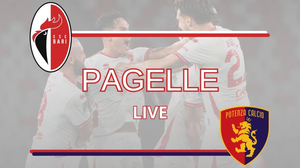 Bari-Potenza: le pagelle LIVE del turno infrasettimanale