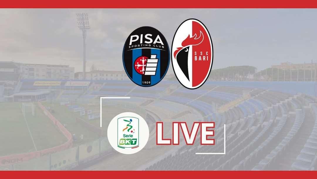 Pisa-Bari 2-0, i biancorossi escono sconfitti dall'Arena. Rivivi il live